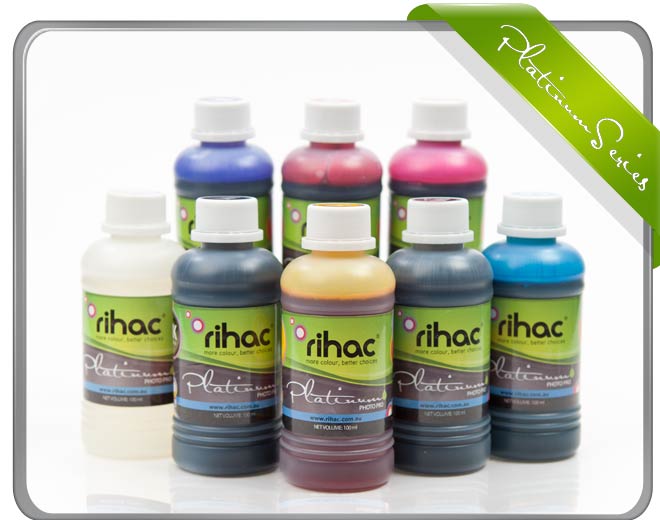 8 x 100 ml Rihac refill ink Epson R1900 printer T0870 T0871 T0872 T0873 T0874 T0877 T0878 T0789 cartridge/cartridges Photo Black, Red, Orange, Yellow, Cyan, Magenta, Matte Black Gloss